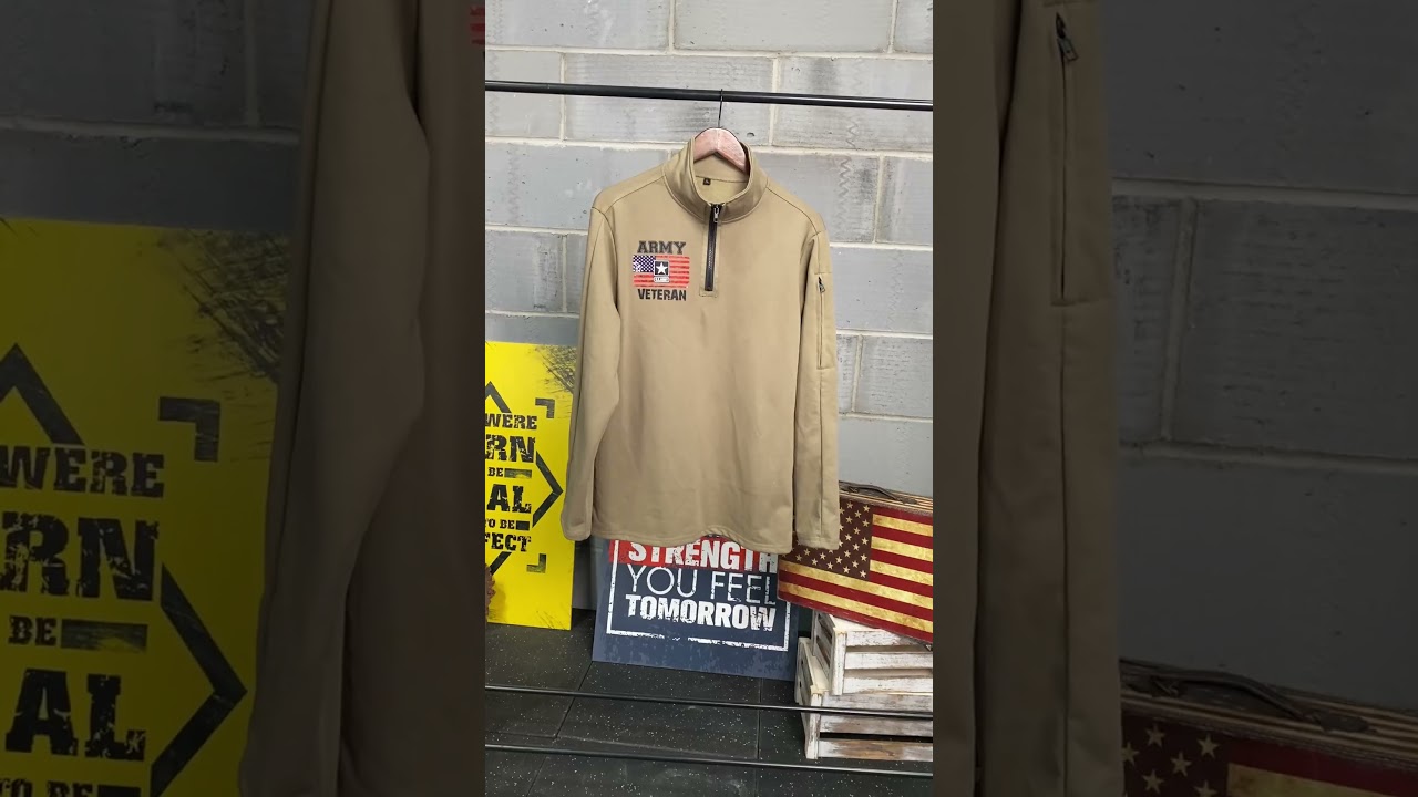 Show Your Pride with the Army Veteran Jacket | Maturelion Apparel 🇺🇸💪