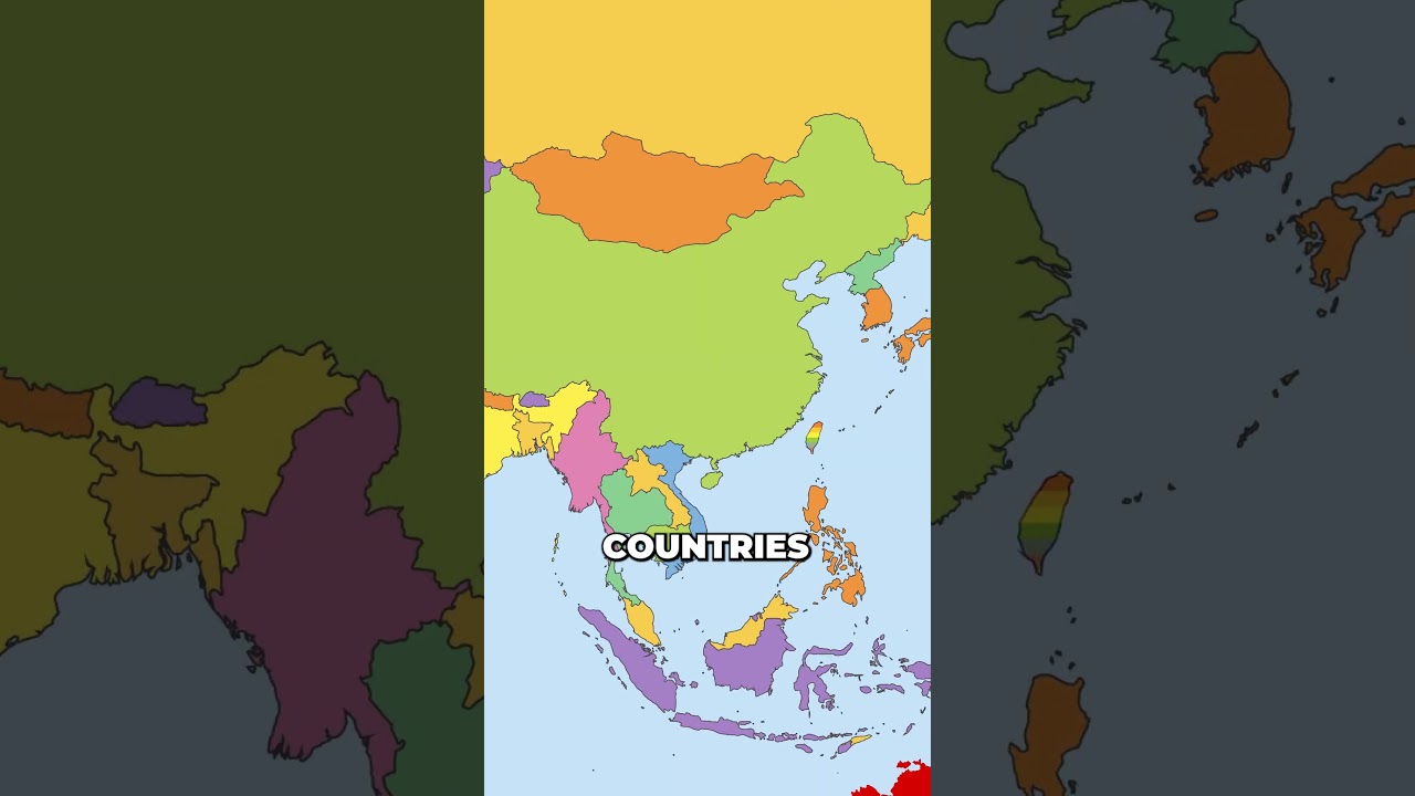 ⁣The ONLY Countries Where SAME-SEX Marriage is LEGAL! #geography #usa #maps