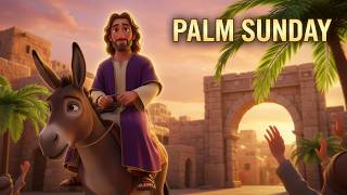 Palm Sunday Story: The Humble King's Victory Parade | Bible Kids