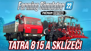 TATRA 815 A OBROVSKÝ SKLÍZEČ NA KOŘENOVOU ZELENINU! | Farming Simulator 22 Premium Expansion #16