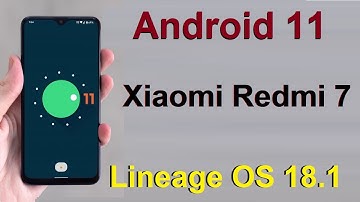 How to Update Android 11 in XIAOMI REDMI 7 (Lineage OS 18.1) Custom Rom Install and Review