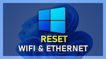 Windows 11 - How To Reset Wifi & Ethernet Network Adapter