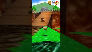 ⭐ Super Mario 64 PC Port - Lego Yoda #shorts #gaming