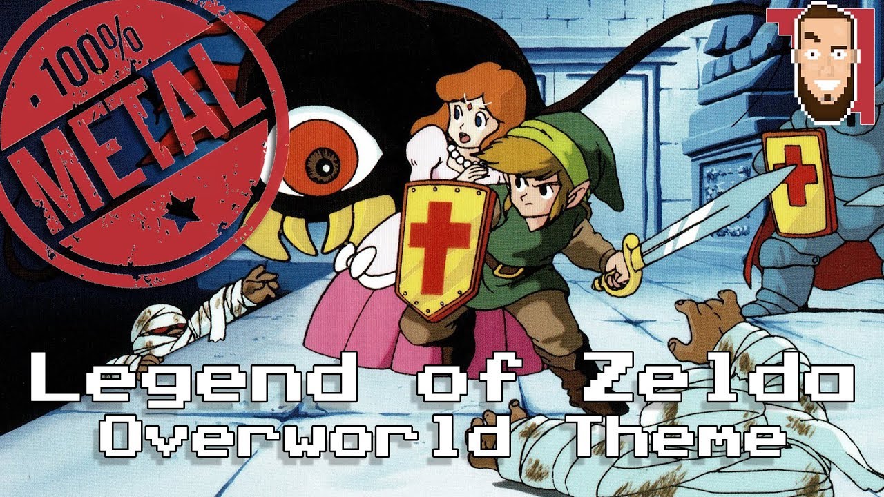 Metal Cover Legend of Zelda Overworld Theme YouTube