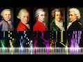 Capture de la vidéo The Evolution Of Mozart's Music (From 5 To 35 Years Old)