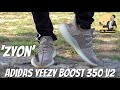 adidas gazelle silver green womens Adidas FZ1267 Yeezy Boost 350 V2 Zyon Trainers UK 5 
