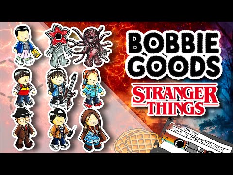 TODOS OS BOBBIE GOODS TEMÁTICO DE STRANGER THINGS