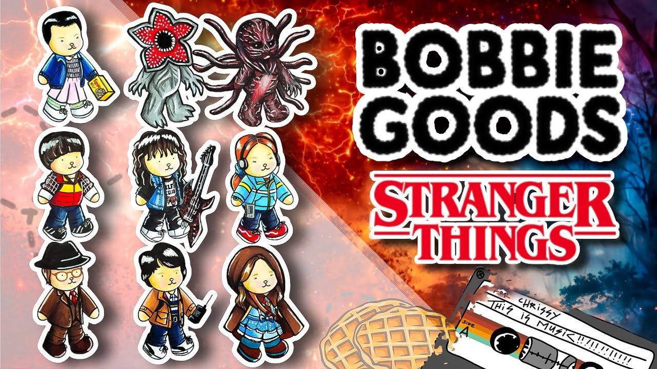 TODOS OS BOBBIE GOODS TEMÁTICO DE STRANGER THINGS - YouTube