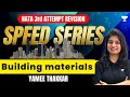NATA 3rd Attempt Revision | Building materials | Yamee Thakkar