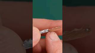 making a miniature knife from aluminum foil box #dollhouse #diy #easycraft #mini #howto #tutorial