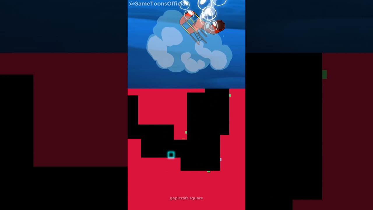 How SPRUNKI SLIDER Was Created - Sprunki Animation Backstory | @GameToonsOfficial | Bouncing Square