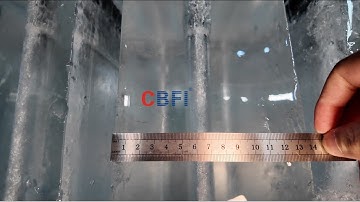 CBFI 10 tons crystal clear direct ice block machine