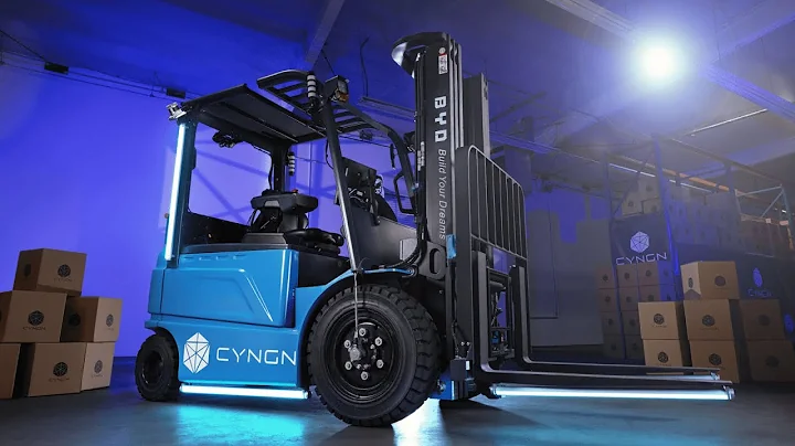 The Autonomous DriveMod Forklift in Action