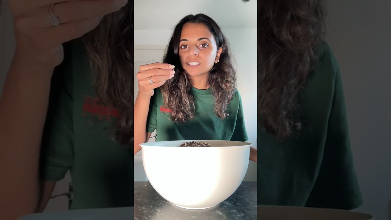 Spinach, chickpea and sweet potato,  high protein salad 