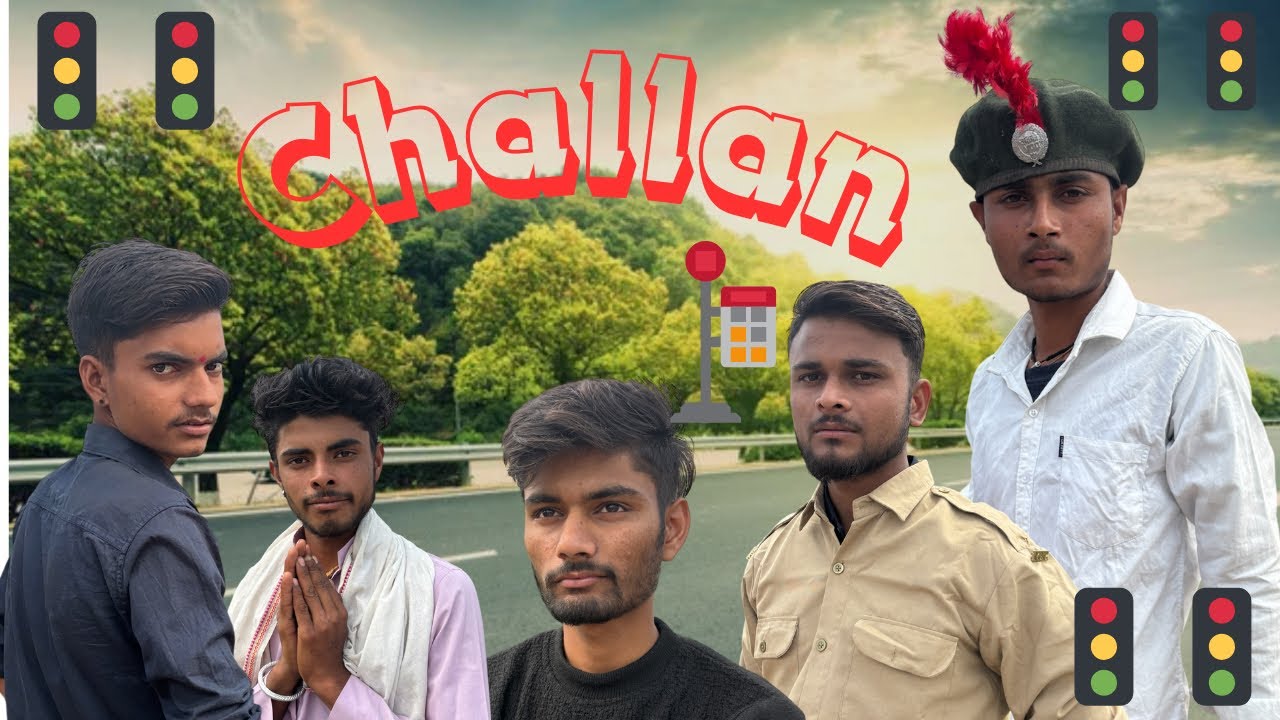 // challan // चालान // 🚦bundeli fillm 🚦#dheeraj #yadav #meri #time #chalana #bundeli #fillm #panna 