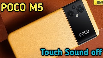 How To Off Touch Sound In Poco M5, How To Deactivate Touch Sound In Poco M5, Touch Sound Off