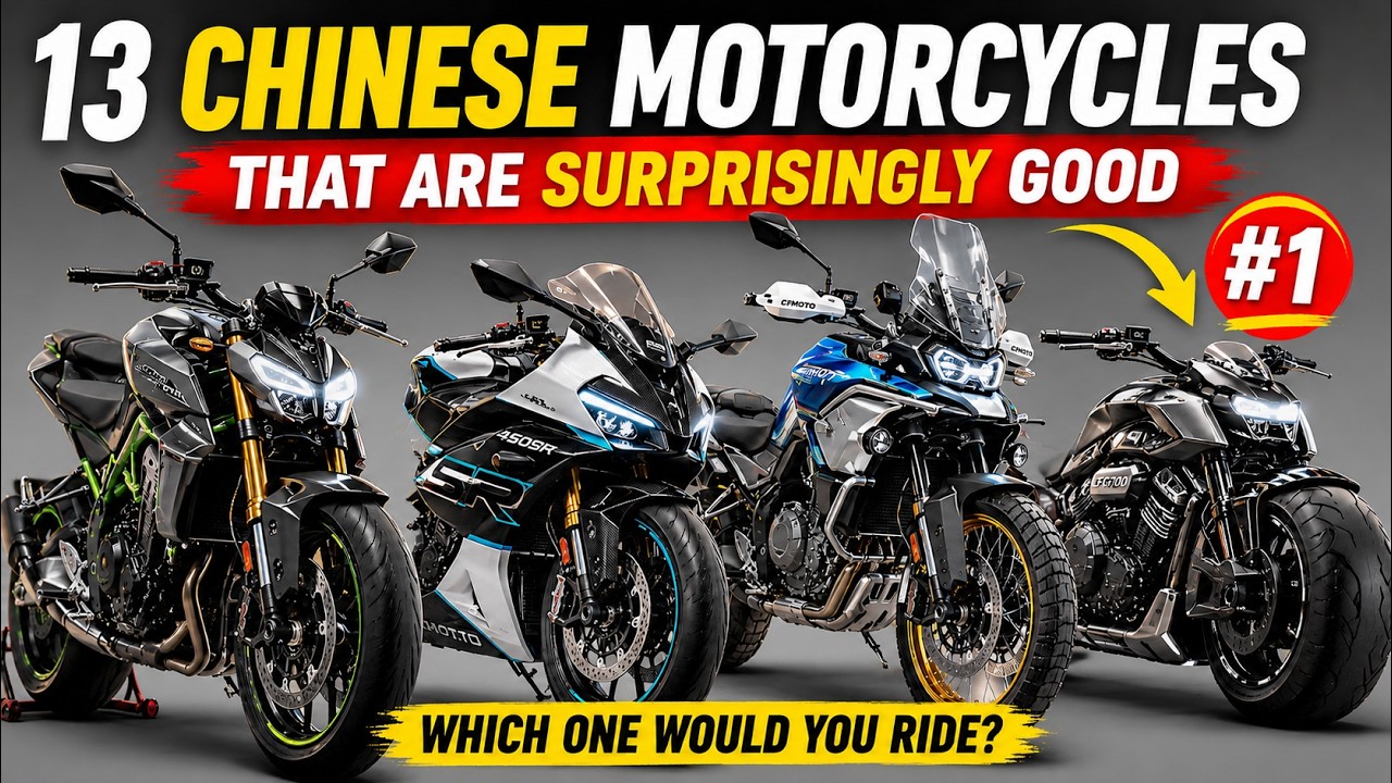 13 Chinese Motorcycles That Are Surprisingly Good