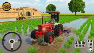 Indian Farming Simulator 3D🌾🚜 | Real Tractor Gameplay | Indian Village Game 🔥#gaming#tractor #viral screenshot 5