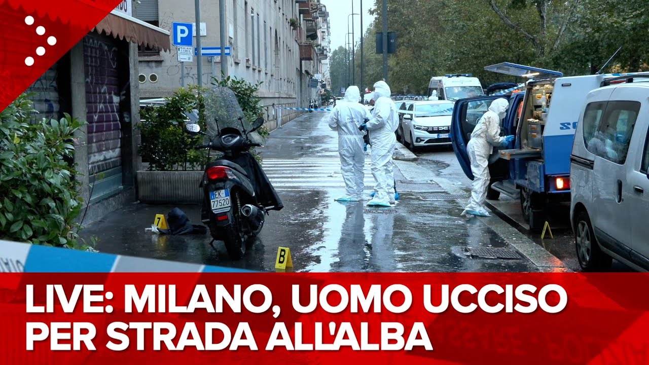 LIVE Omicidio all'alba a Milano, in corso i rilievi della polizia scientifica: diretta video