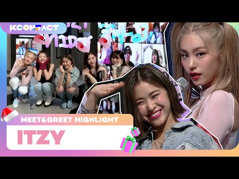 ITZY (있지) | MEET&GREET HIGHLIGHT | S1 | KCON:TACT SPECIAL WEEKS 🎅