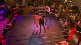 VICIOUS STRIKES BETWEEN MYSELF & HOLLISTER @ SCWPro December 2nd, 2023 #wweid Black & Brave Academy