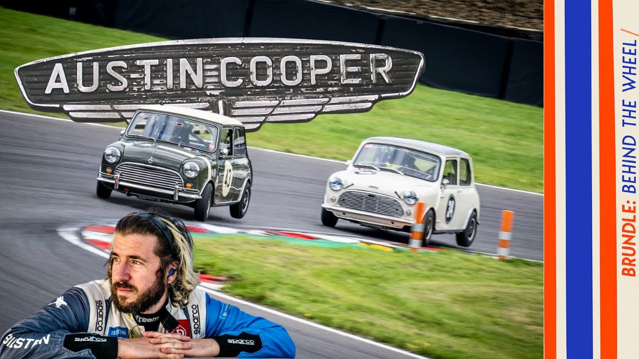 Crazy Historic Mini Cooper Battle - Jimmy Broadbent | Brundle Motorsport
