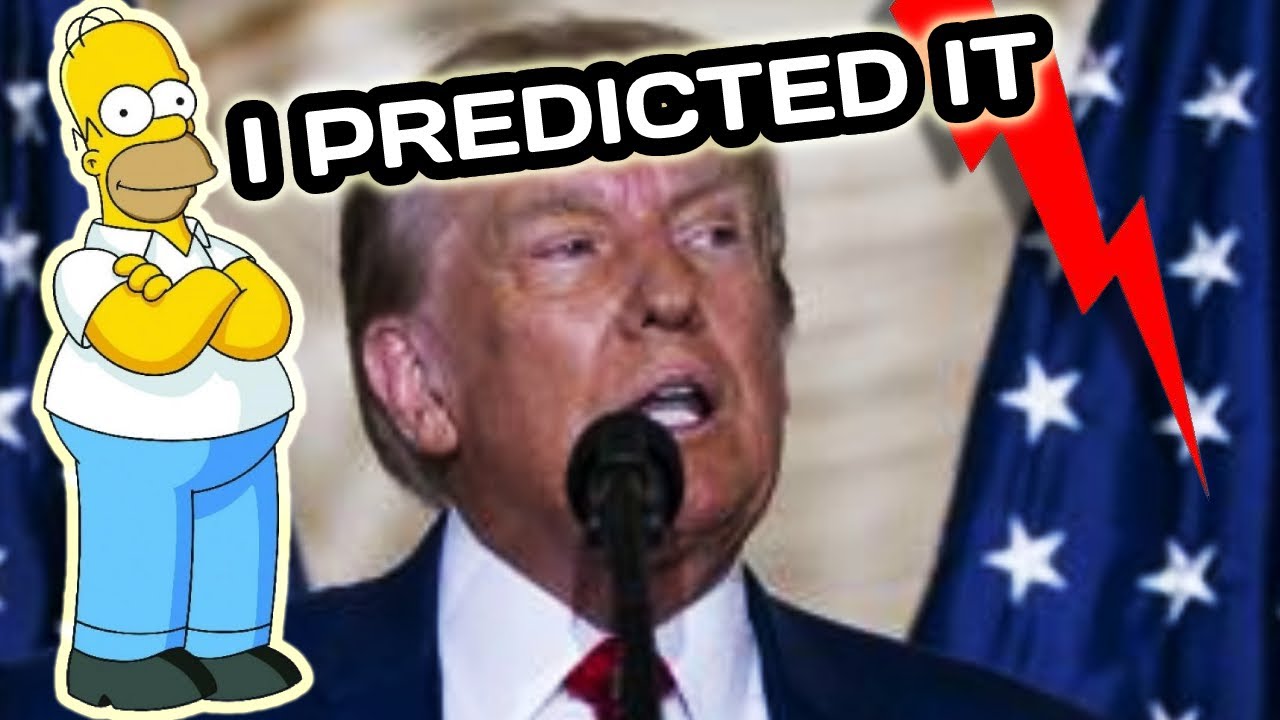 15 Simpsons PREDICTIONS You NEED to Know! Donald Trump 2024, Gaga.. 