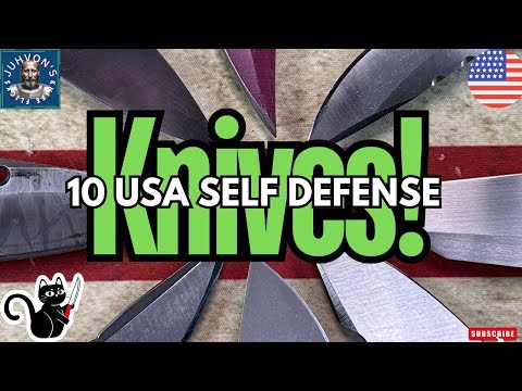 10 USA Made Self Defense Knives That May Change Your LIFE