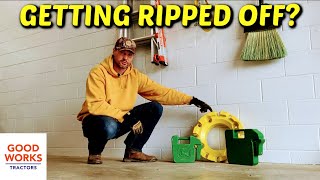 Ripped Off By John Deere? Find Out Now! The Real Weight Of Tractor Weights For John Deere Tractors