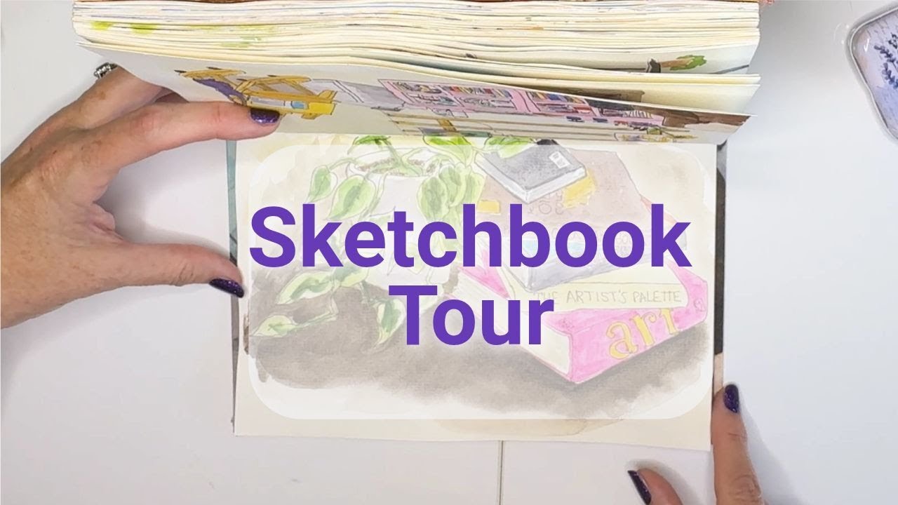 Мой скетчбук ПОЛОН сюрпризов! #4