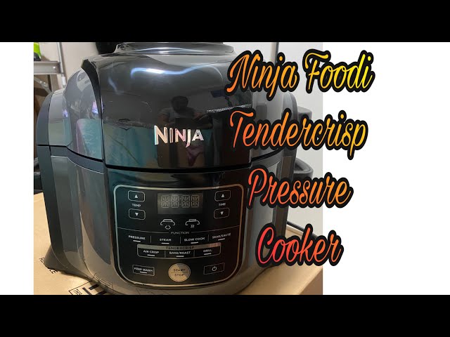 NINJA FOODI PRESSURE COOKER AIR FRYER OP300 6.5 QT STEAMER, ETC