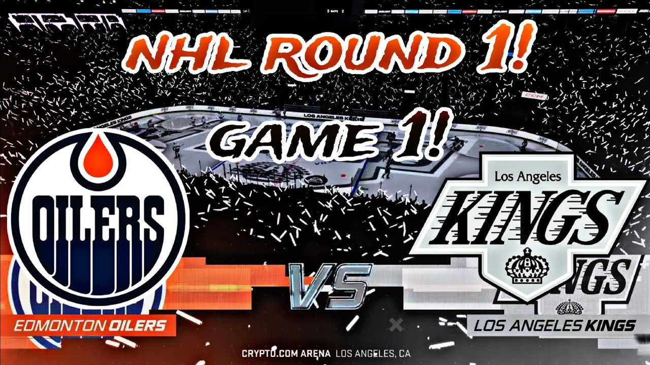 Los Angeles Kings vs Edmonton Oilers! Game 1! PS5 Pro 4K! - YouTube