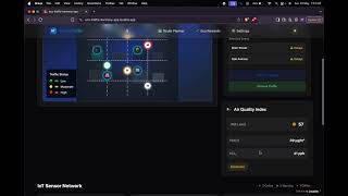 SmartTraffic application demo - Smart City Hackathon