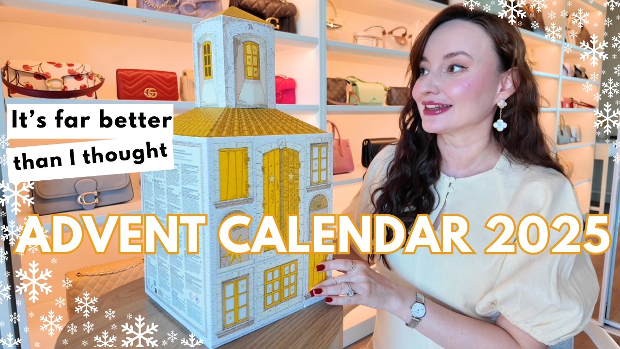 РАСПАКОВКА АДВЕНТ-КАЛЕНДАРЯ L'OCCITANE 2025 И ПЕРВЫЕ ВПЕЧАТЛЕНИЯ