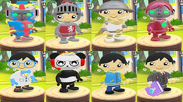 Tag with Ryan - All Characters Unlocked - All Vehicles and All Costumes Android Gameplay 2021