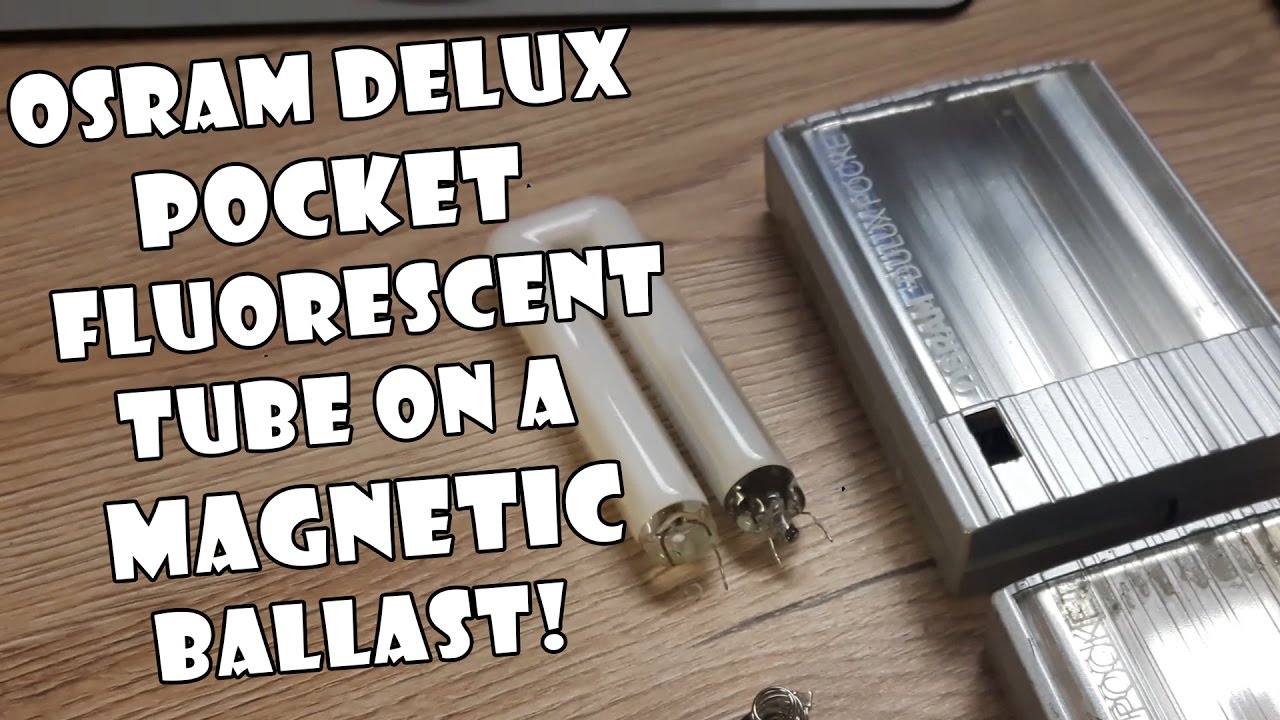 Osram Delux Pocket fluorescent tube ballast test! YouTube