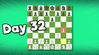 I'm bad at chess. (Day 32)