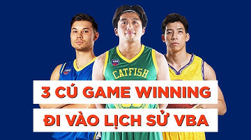 3 cú GAME WINNING đi vào lịch sử VBA || Bóng rổ TV