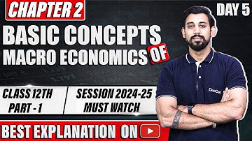 Macroeconomics | Basic concepts of Macroeconomics | Class 12 | Part 1