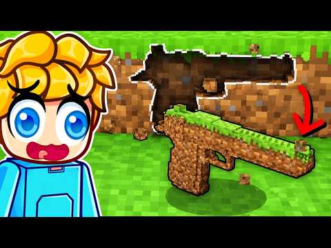 Kann ich WAFFEN aus JEDEM BLOCK in Minecraft machen?