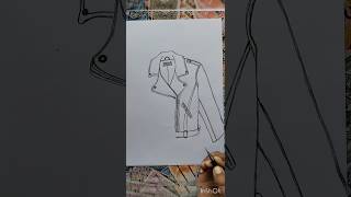 Leather Coat 🧥 & jacket Artwork #shorts