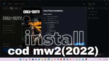 How to install COD MW2 (2022)in battle.net application