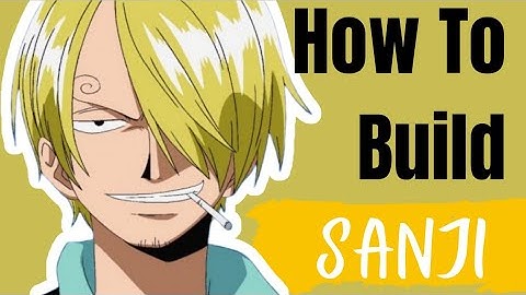 merakit mainan LEGO BRICKS NANO BLOCKS (SANJI ONE PIECE) // Assambled building nano blocks