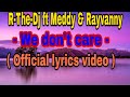 R-The Dj ft Meddy & Rayvanny ( official lyrics video )