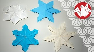 Origami Tutorial - Snowflake [Senbazuru] screenshot 1
