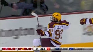 The best prospect from the 2022 NHL Draft Logan Cooley incredible season in the NCAA Highlight Reel