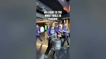 Welcome to the WNBA Finals in Phoenix! 🥁🔥 The Energy Starts at the Door