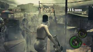 Mercenaries Reunion NO MERCY Duo PA 400 Combo Excella & Barry | Resident Evil 5 PC