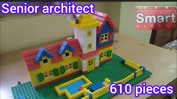 Senior architect building blocks set for kids 6 years