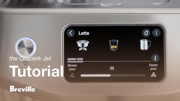 the Oracle® Jet | How to adjust your grind settings | Breville AU